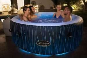 60059 LED dizájn LAY-Z-SPA® Hollywood AirJet™ 196 x 66 cm-hez (2022)