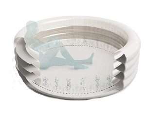 lay-z-spa-vegas-Bestway® LAY-Z-SPA® jacuzzi fehér műbőr AirJet™ Ø 196 x 61 cm