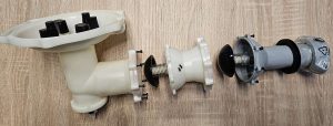 LAY-Z-SPA® AirJet visszacsapó szelep, kimeneti cső csatlakozó + A-cső hollander + visszacsapó leeresztő gombaház, komplett csőkészlet P6595