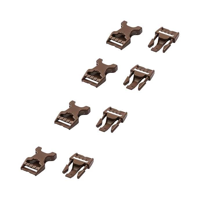 Bestway® alkatrészkészlet huzat csat (barna szín 4 db) LAY-Z-SPA® Helsinki + St.Moritz AirJet™ 2019-től 4SETF6R414