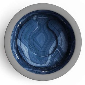 Alkatrész cseremedence bélés a 60075 LAY-Z-SPA® Santorini HydroJet™ 216 x 80 cm BEÉPÍTETT ÜLŐPAD ÉS LÁBMASSZÁZS cserebélés medence