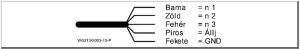PDB_BADU Prime Eco VS_BADU Bronze Eco VS_HUN_10-2023_1 KEZELÉSI ÚTMUTATÓ_HUN 5 eres vezérlőkábel