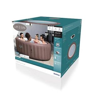 6001G_25 LAY-Z-SPA® Hawaii AirJet™ UltraFit™ EnergySense® WLAN WiFi terrakotta, Ø 196 x 71 cm (2025) BOX