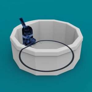 Lay Z Spa UltraFit bélésbe integrált szivattyú WIFI P08381 (2025 modell)